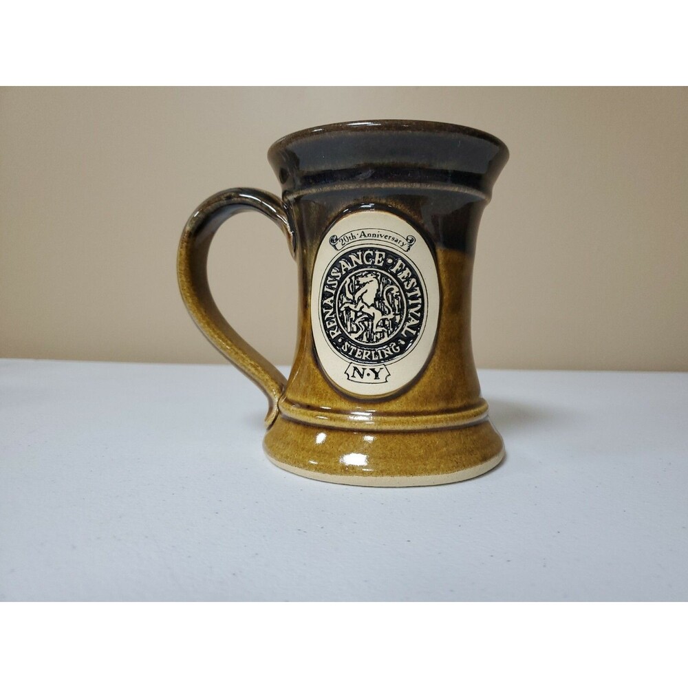 20th Sterling NY Renaissance Festival  Ltd Ed Mug Pottery EUC